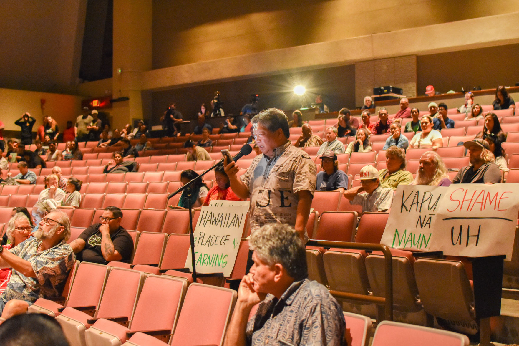 BOR Meeting Maunakea Nov. 6